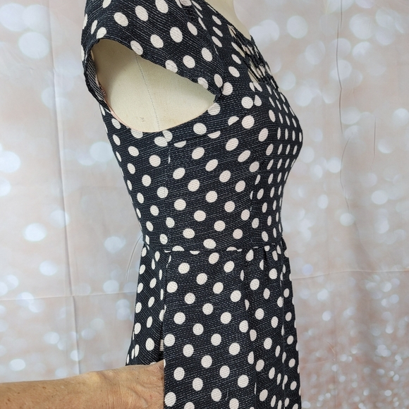 Anthropologie Maeve Nikola Polka Dot Retro Style Dress ASO As Seen On Glee Quinn - Picture 9 of 16